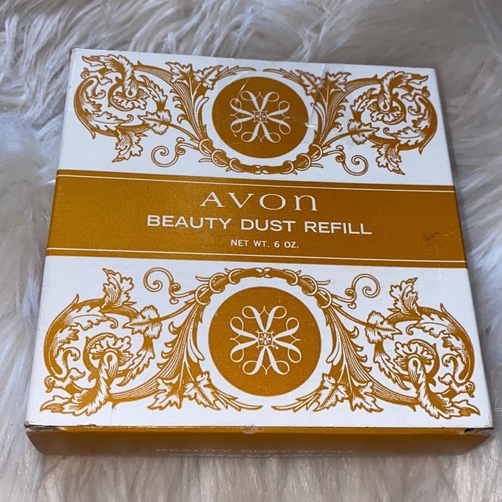 Vintage new Avon Beauty dust refill